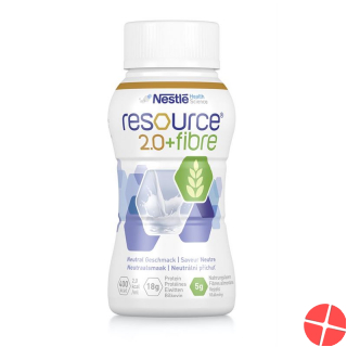 Resource 2.0 Fibre Drink Neutral 4x 200ml
