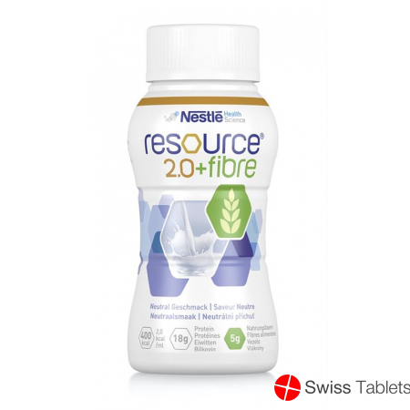 Resource 2.0 Fibre Drink Neutral 4x 200ml buy online