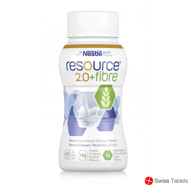 Resource 2.0 Fibre Drink Neutral 4x 200ml buy online