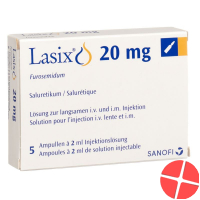 Lasix 20 mg/2 ml 5 ampoules solution Lasix 20 mg/2 ml 5 ampoules solution