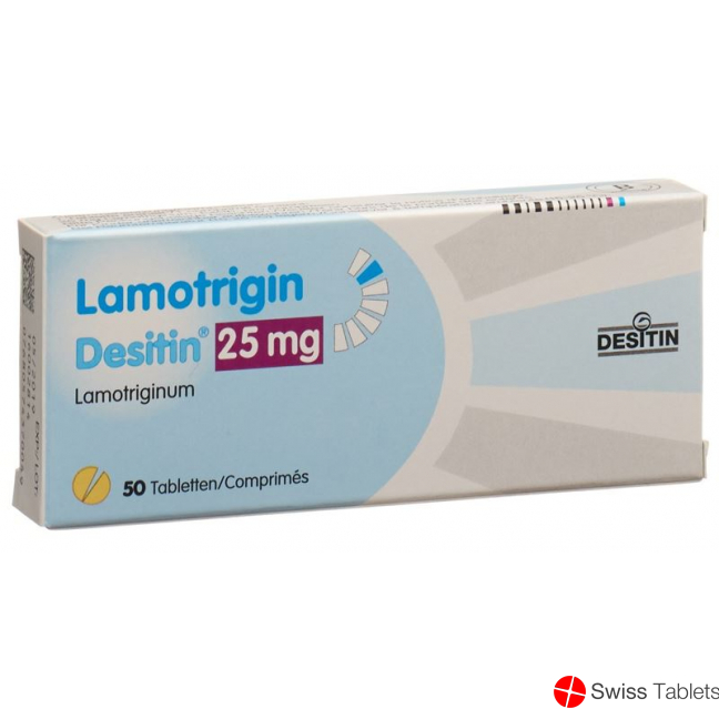 Lamotrigin Desitin Tabletten 25mg 50 Stück buy online