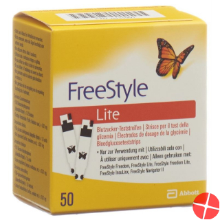 Abbott FreeStyle Lite test strips 50 pcs