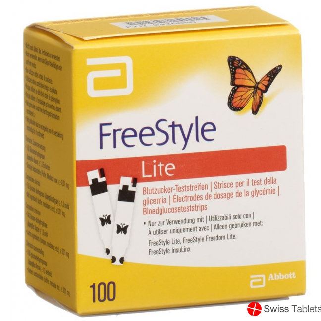 Abbott FreeStyle Lite test strips 100 pcs