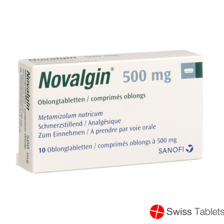 Novalgin Filmtabletten 500mg 10 Stück buy online