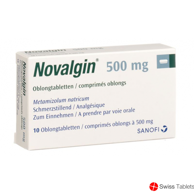Novalgin Filmtabletten 500mg 10 Stück buy online