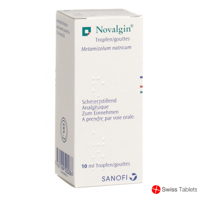 Novalgin Tropfen 0.5g/ml 10ml buy online