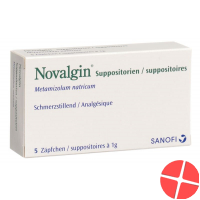 Novalgin Zäpfchen 1g Erwachsene 5 Stück
