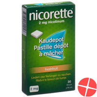 Nicorette Freshfruit 2mg 30 Kaugummi