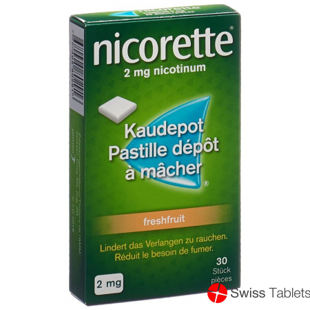 Nicorette Freshfruit 2mg 30 Kaugummi buy online