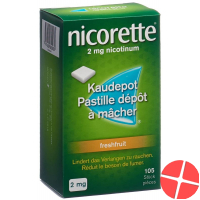 Nicorette Freshfruit 2mg 105 Kaugummi