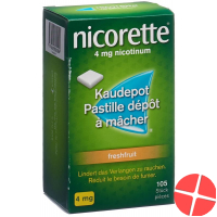 Nicorette Freshfruit 4mg 105 Kaugummi