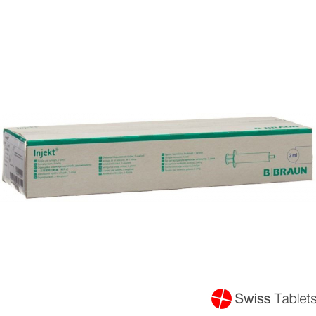 Braun Injektionsspritze 2ml Luer-Lock 100 Stück buy online