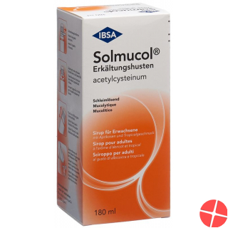 Solmucol Sirup für Erwachsene 180ml