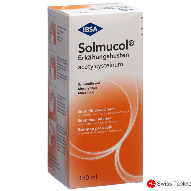 Solmucol Sirup für Erwachsene 180ml buy online