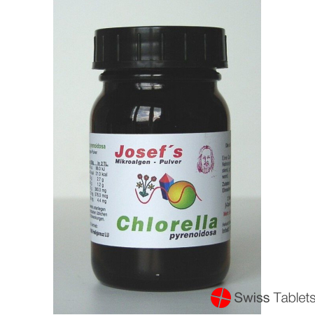 Chlorella Pyrenoidosa Josefs Pulver 6 Glas 100g buy online