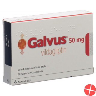 Galvus Filmtabletten 50mg 28 Stück