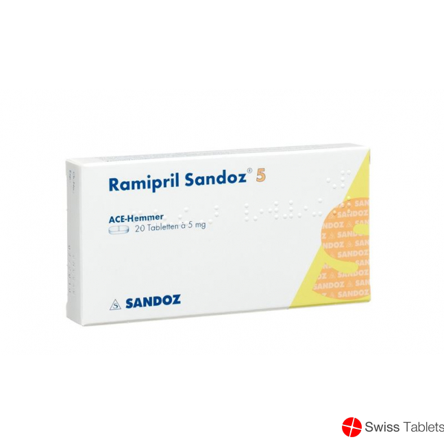 Ramipril Sandoz Tabletten 5mg 20 Stück buy online