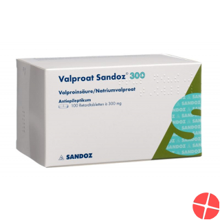 Valproat Sandoz Retard Tabletten 300mg 100 Stück