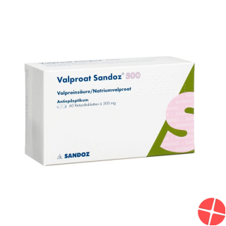 Valproat Sandoz Retard Tabletten 500mg 60 Stück