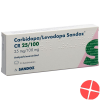 Carbidopa/levodopa Sandoz Cr Tabletten 25/100mg 30 Stück