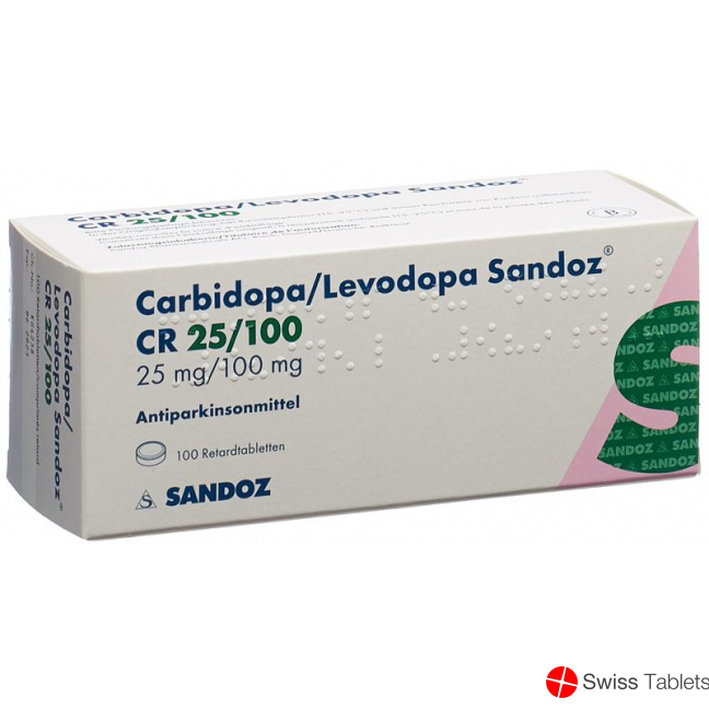 Carbidopa/levodopa Sandoz Cr Tabletten 25/100mg 100 Stück buy online
