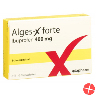 Alges-x Forte 400mg 10 Filmtabletten