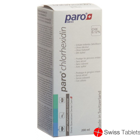 Paro Mundspülung Chlorhexidin 0.12% Flasche 200ml buy online