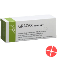 Grazax Lyophilisat Oral 75000 Sq-t 100x1 Dos