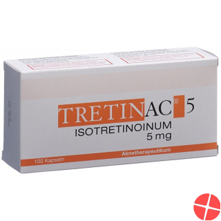 Tretinac 5 mg 100 capsules Tretinac 5 mg 100 capsules