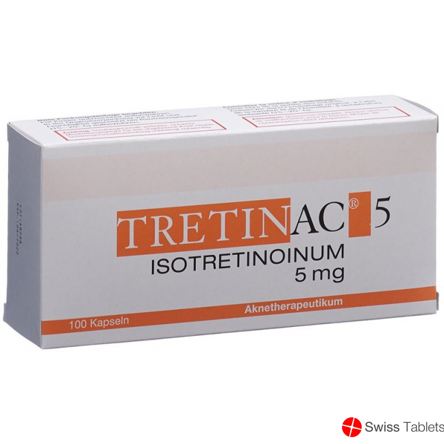 Tretinac Kapseln 5mg 100 Stück buy online