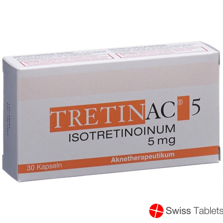 Tretinac Kapseln 5mg 30 Stück buy online