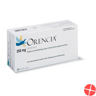 Orencia Trockensubstanz 250mg mit Spritze Durchstechflasche [!]