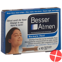 Besser Atmen Nose Strips Beige Normal 10 pieces