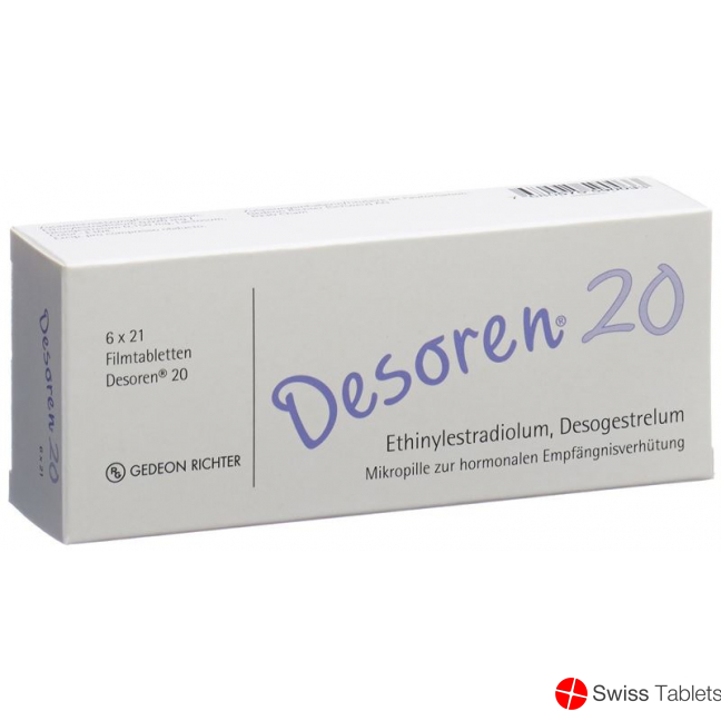 Desoren-20 6x21 Tabletten buy online