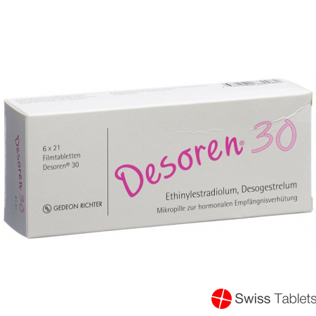 Desoren-30 6x21 Tabletten buy online