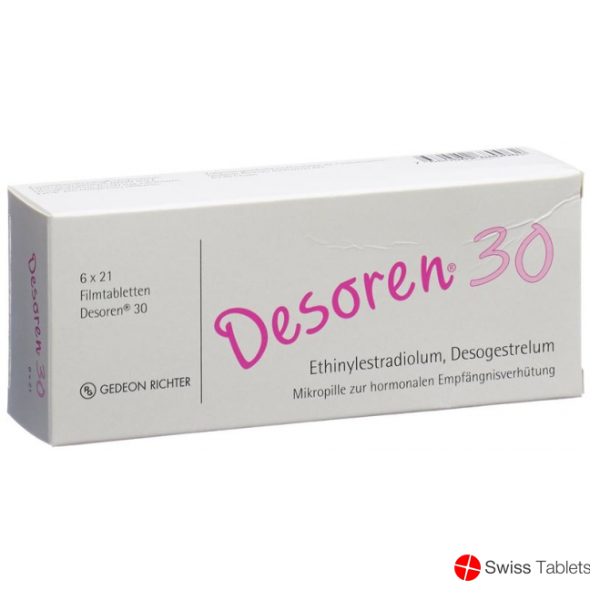 Desoren-30 6x21 Tabletten buy online