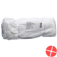 Salzmann cotton gloves white one size 12 pairs Salzmann cotton gloves white one size 12 pairs