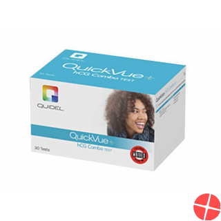 QuickVue + One Step hCG Combo Pregnancy Tests 30