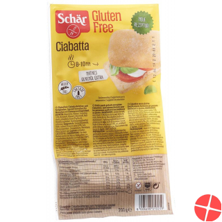 Schär Ciabatta Aufbackbroetchen 4x 50g