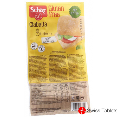 Schär Ciabatta Aufbackbroetchen 4x 50g buy online
