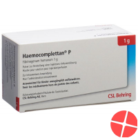Haemocomplettan P Trockensubstanz 1g i.v. Flasche