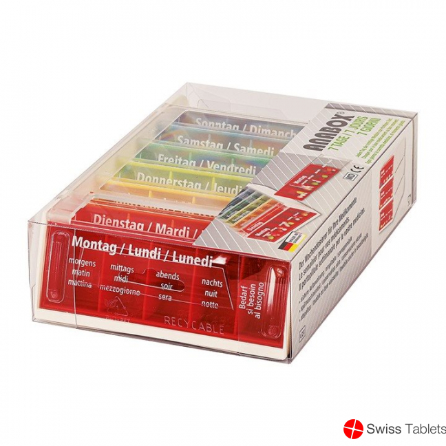 Anabox 7 Days Rainbow Medidispenser buy online Anabox 7 Days Rainbow Medidispenser buy online