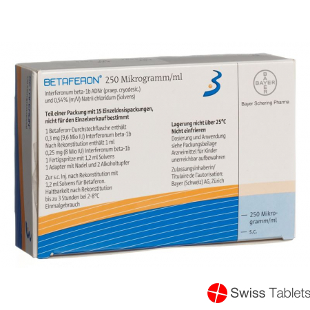 Betaferon Trockensubstanz C Solv Fertigspritzen 15 Stück buy online