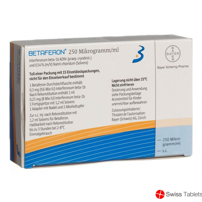 Betaferon Trockensubstanz C Solv Fertigspritzen 15 Stück buy online