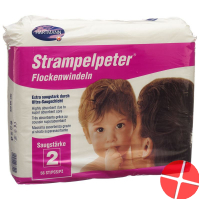 Strampelpeter Flockenwindeln Saugstärke 2 56 Stück