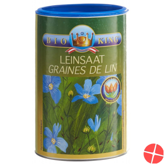 Bio King Leinsaat Gekeimt & Gemahlen 450g