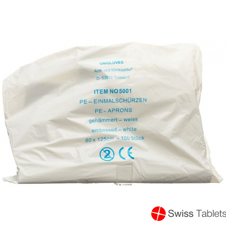 Semadeni Einweg-schürzen 1250mm Weiss 100 Stück buy online
