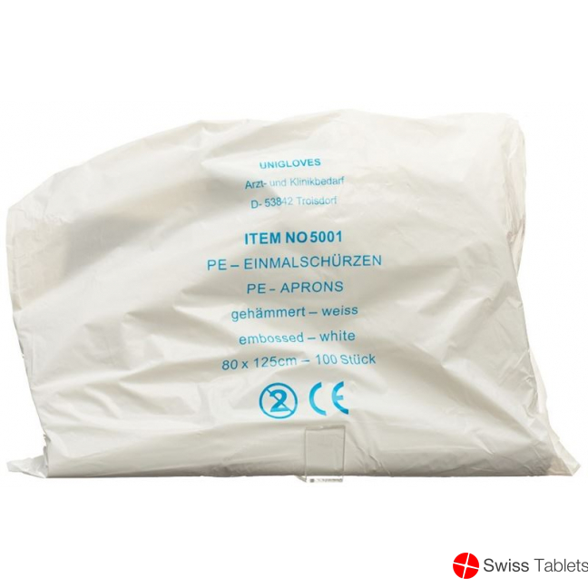 Semadeni Einweg-schürzen 1250mm Weiss 100 Stück buy online
