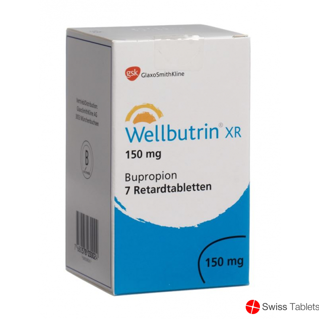 Wellbutrin XR 150mg 7 Retardtabletten buy online