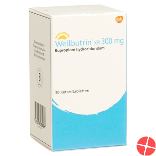 Wellbutrin XR 300mg 30 Retardtabletten